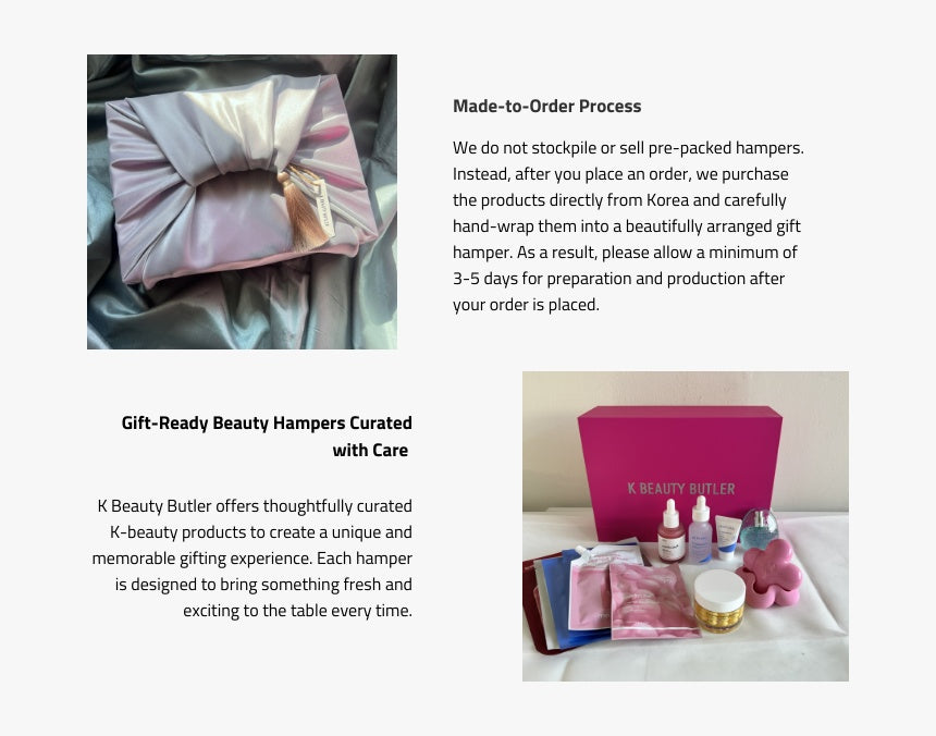 K Beauty Butler’s Customized Beauty Hamper
